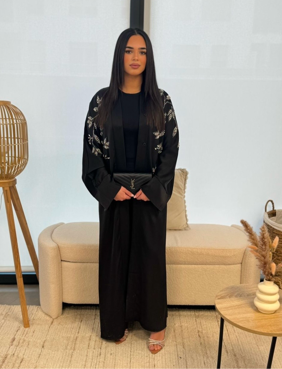 Abaya Jasmine noir