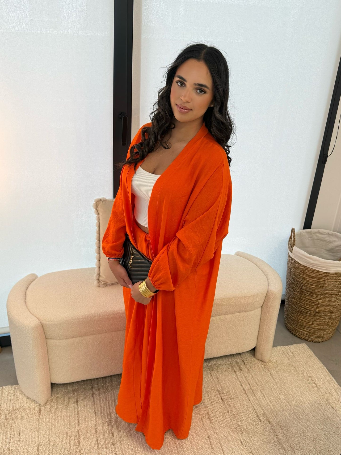 Abaya Mila orange