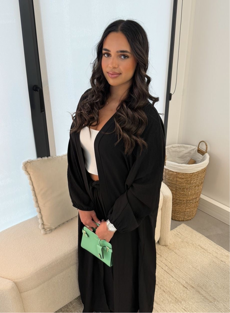 Abaya Mila noir