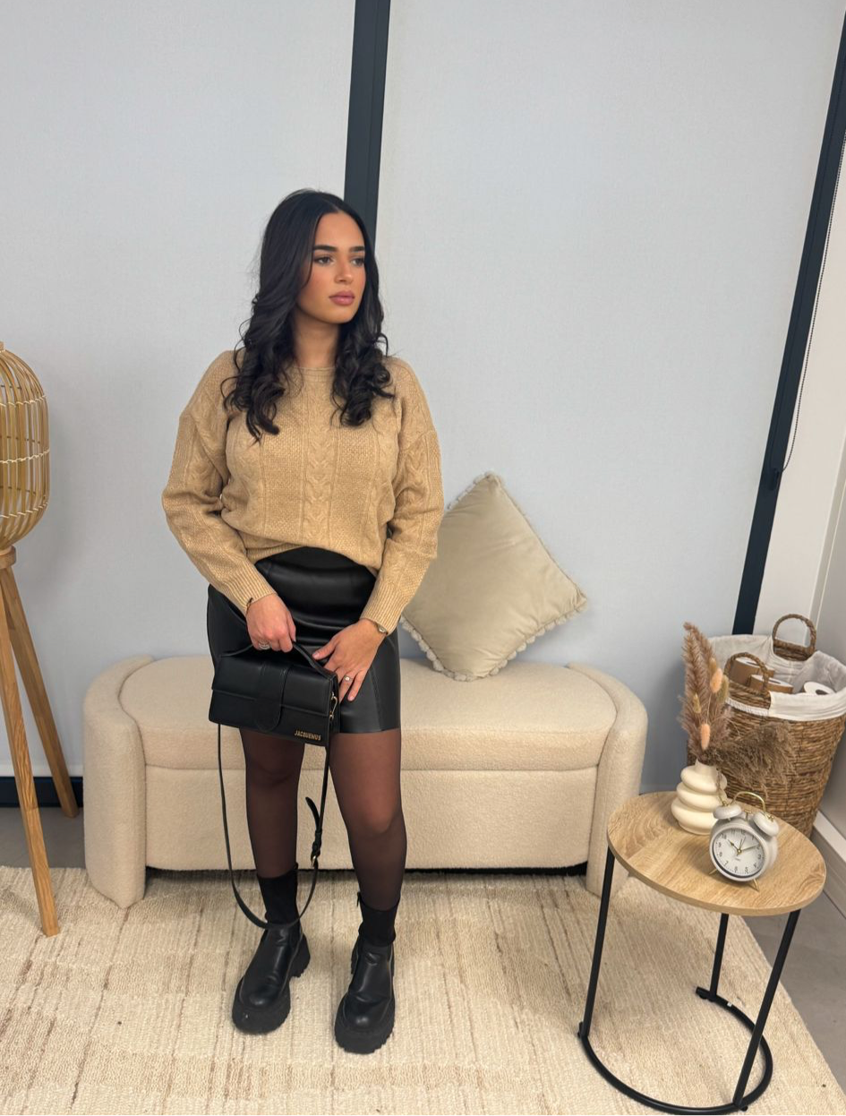 Pull Alba beige