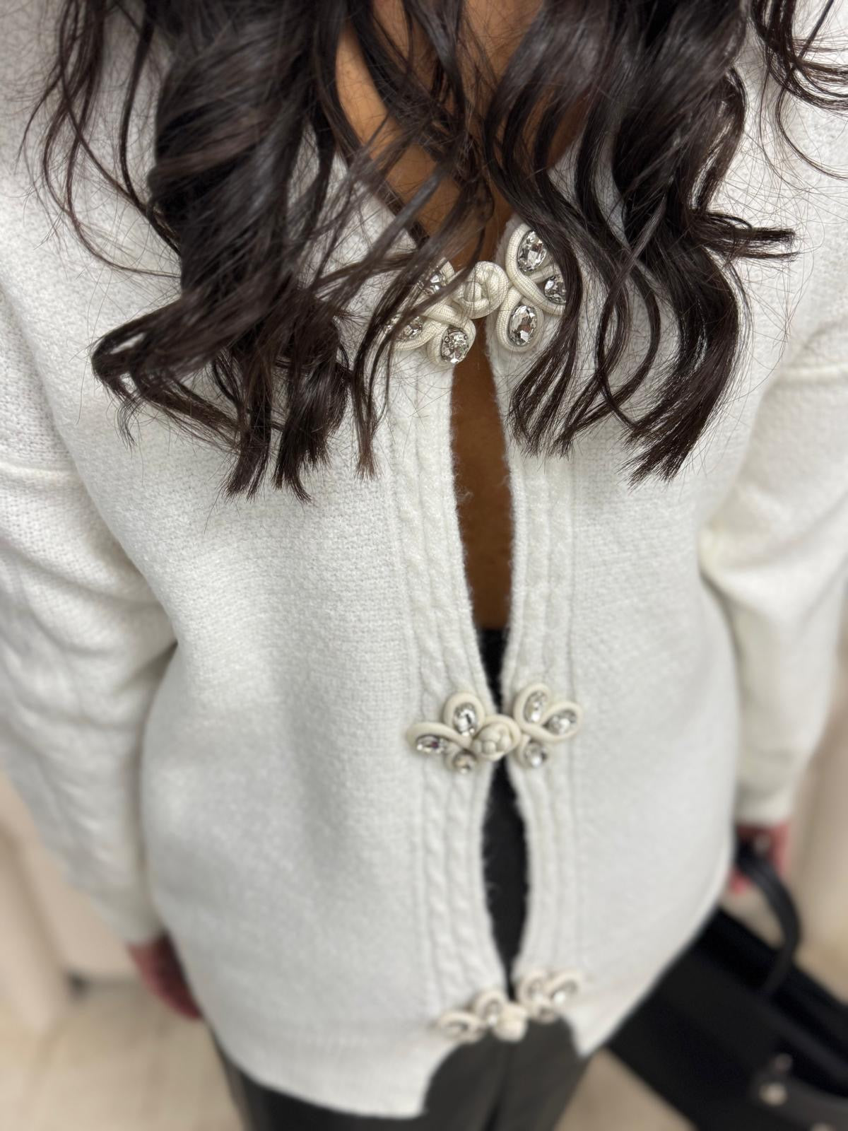 Pull Alba blanc
