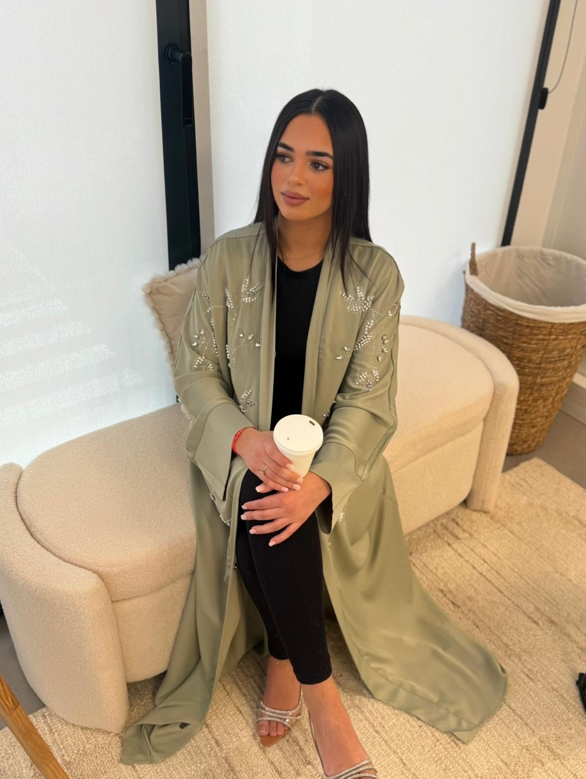Abaya Jasmine olive