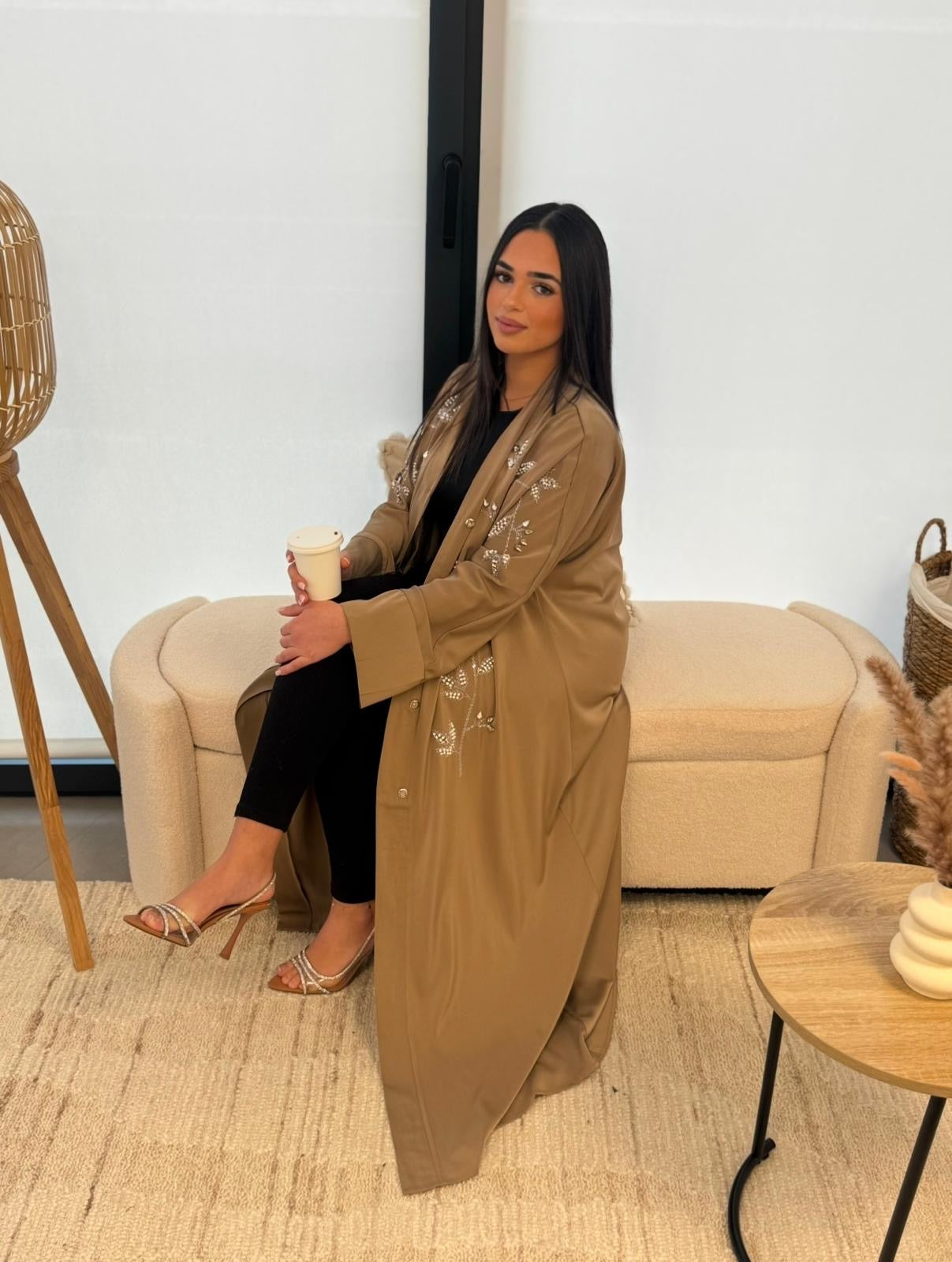 Abaya Jasmine camel