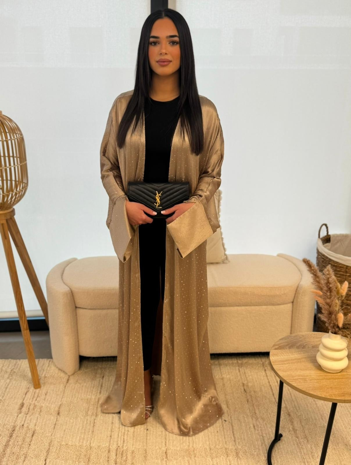 Abaya Stella doré