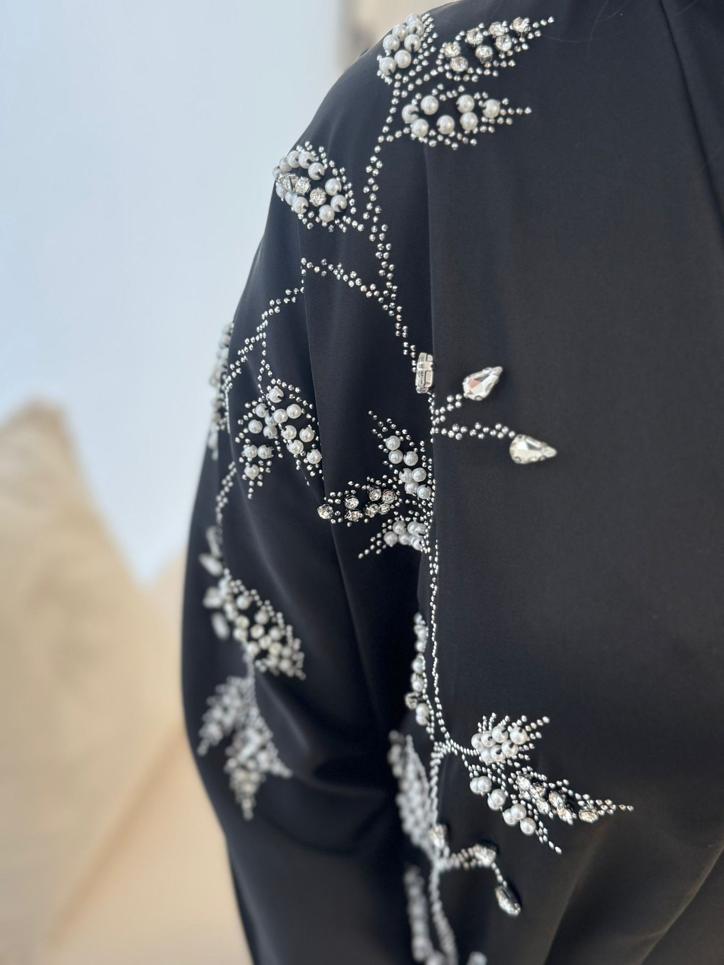 Abaya Jasmine noir