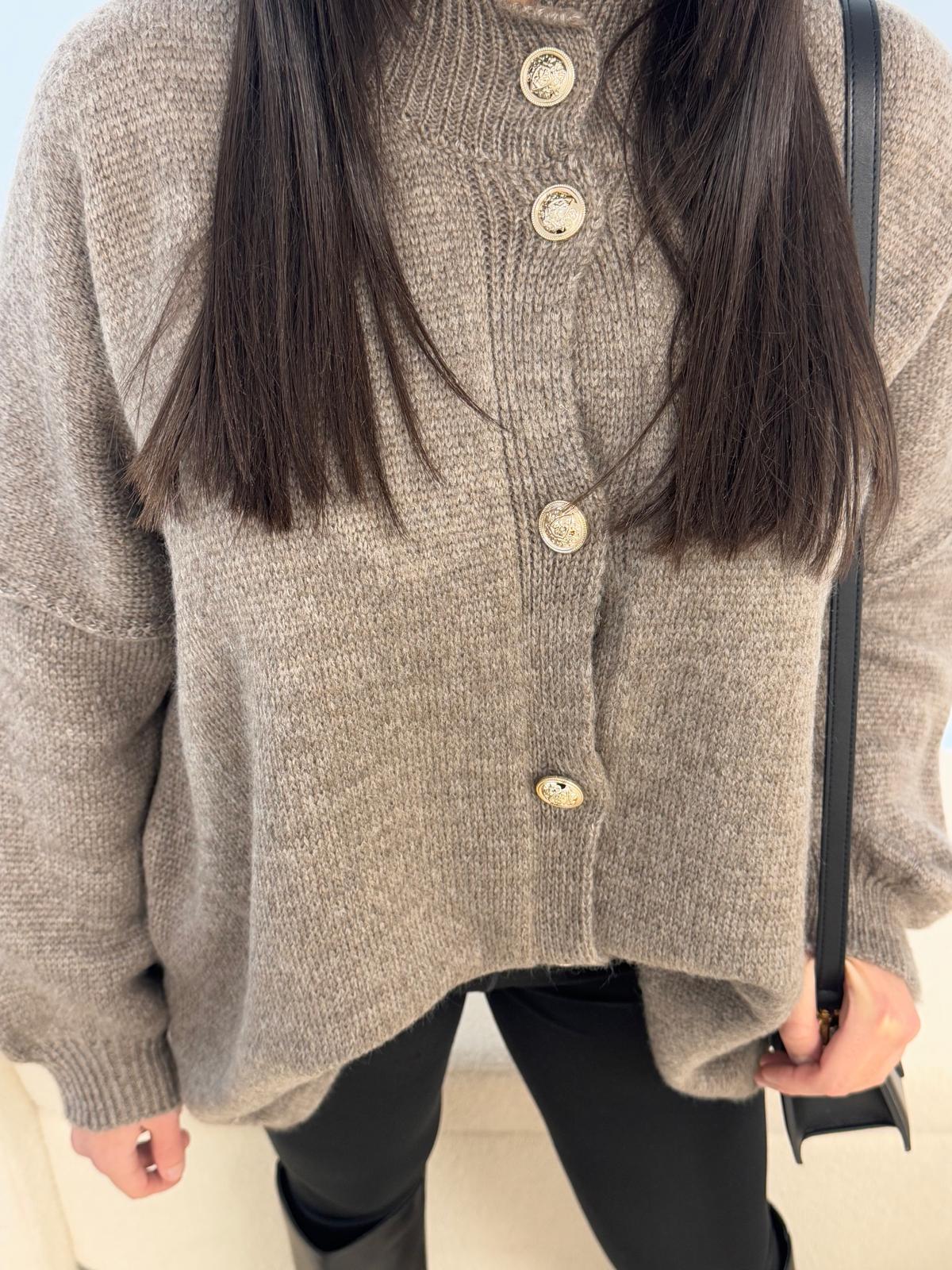 Pull Aylin taupe