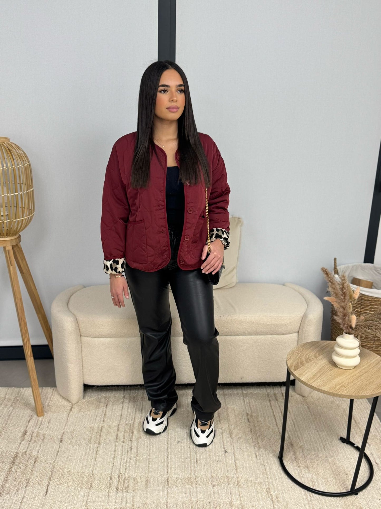 Veste Vivi bordeaux