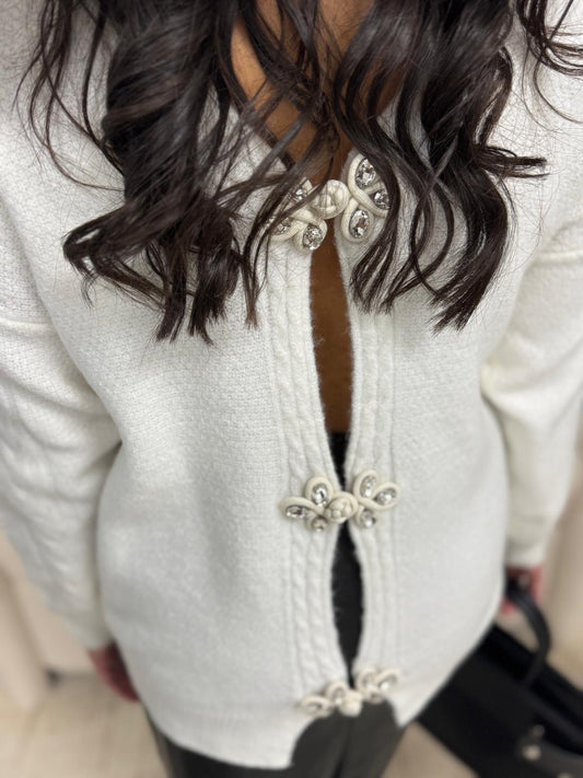 Pull Alba blanc