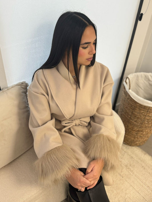 Manteau Naya beige