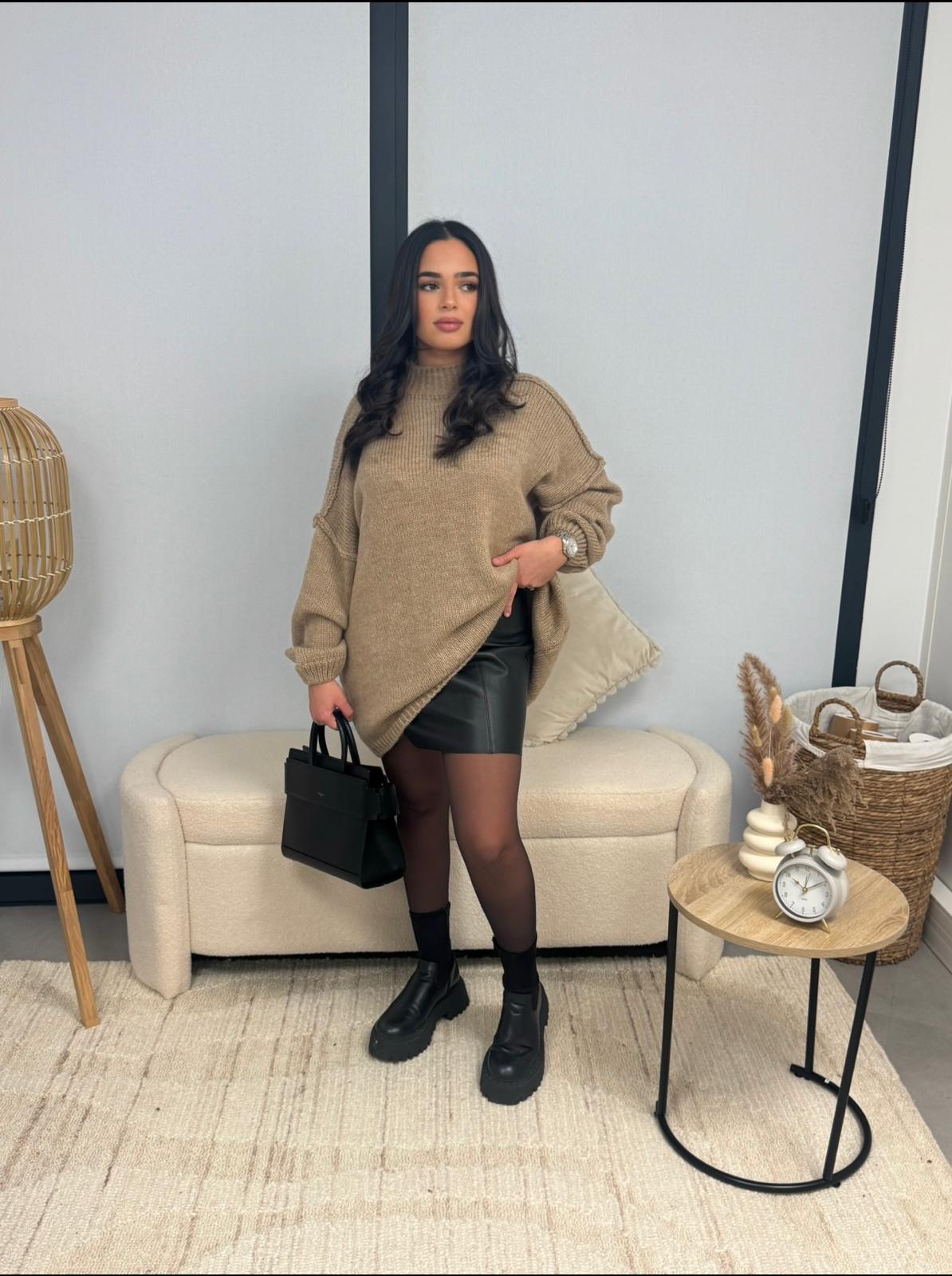 Pull Mia beige