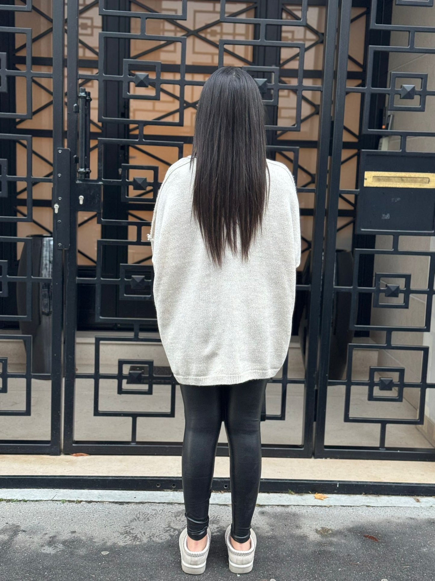 Pull Aylin ivoire