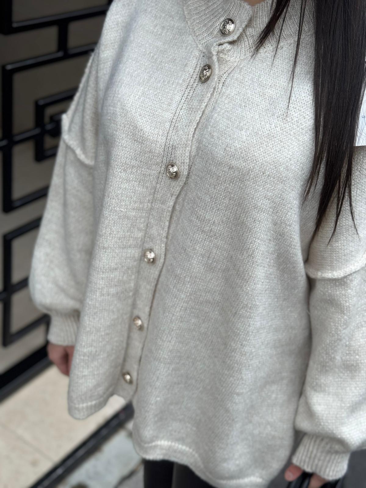Pull Aylin ivoire